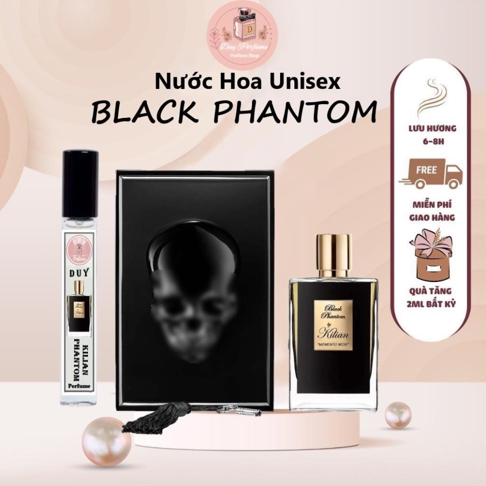 [𝐀𝐮𝐭𝐡] Nước hoa đầu lâu nam Kilian Black Phantom Memento Mori EDP Chai 50ml,Biểu Tượng Quyền lực Sức mạnh và Lịch Sự