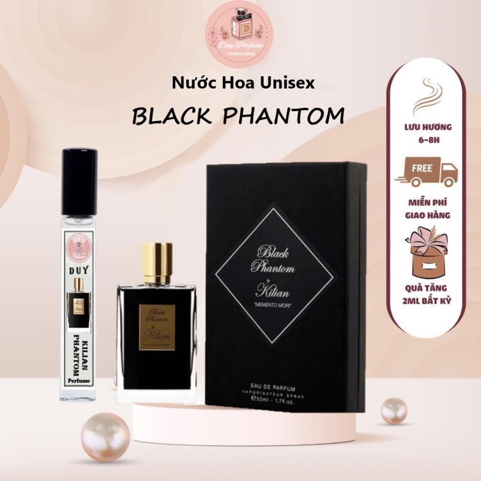 [𝐀𝐮𝐭𝐡] Nước Hoa Nam Nữ Unisex Kilian Black Phantom, Quyền Lực Sức Mạnh Và Sự Sang Trọng Quý Phái Chính Hãng - Duy