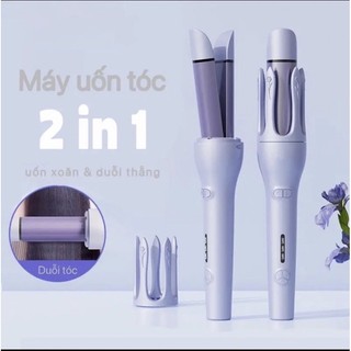 Máy làm tóc uốn xoăn/là thẳng 2in1 208 trục 32mm