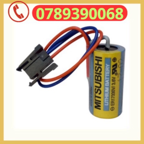 Pin Nuôi Nguồn MITSUBISHI MR-BAT A6BAT ER17330V/3.6V PLC Servo