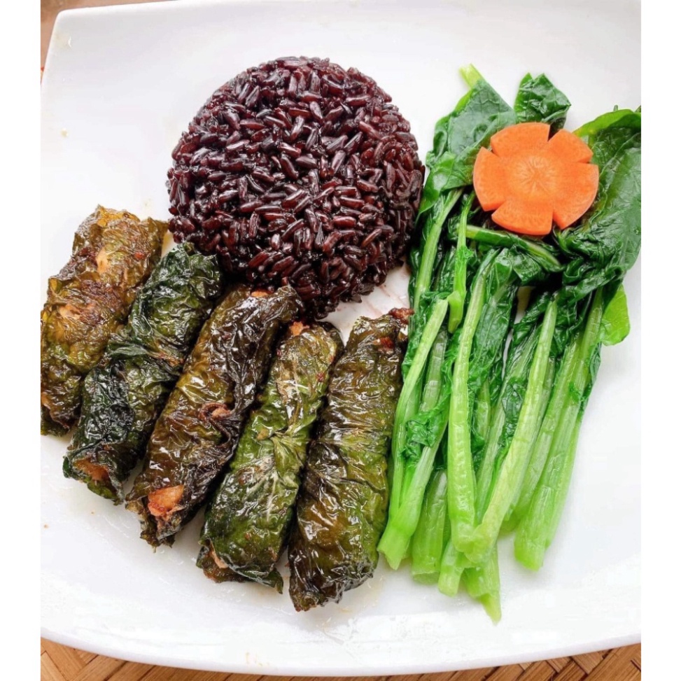 Bán buôn bán lẻ Gạo Lứt Đen Dẻo Điện Biên Loại 1 Thơm Ngon túi 1 KG nông sản hùng lỳ cao nguyên hà giang