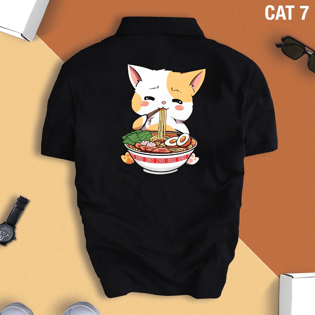 Áo Polo MÈO MÌ TÔM nam nữ cổ bẻ vải xịn Unisex, trẻ trung, thanh lịch