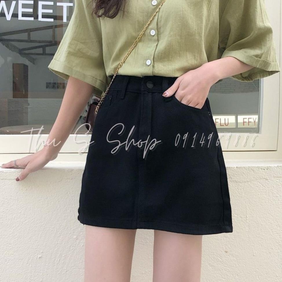 Chân Váy Chữ A Kaki KIM HOÀNG BIGSIZE có lót trong dày dặn mềm đẹp Váy bassic công sở, đi làm đi chơi THUS509
