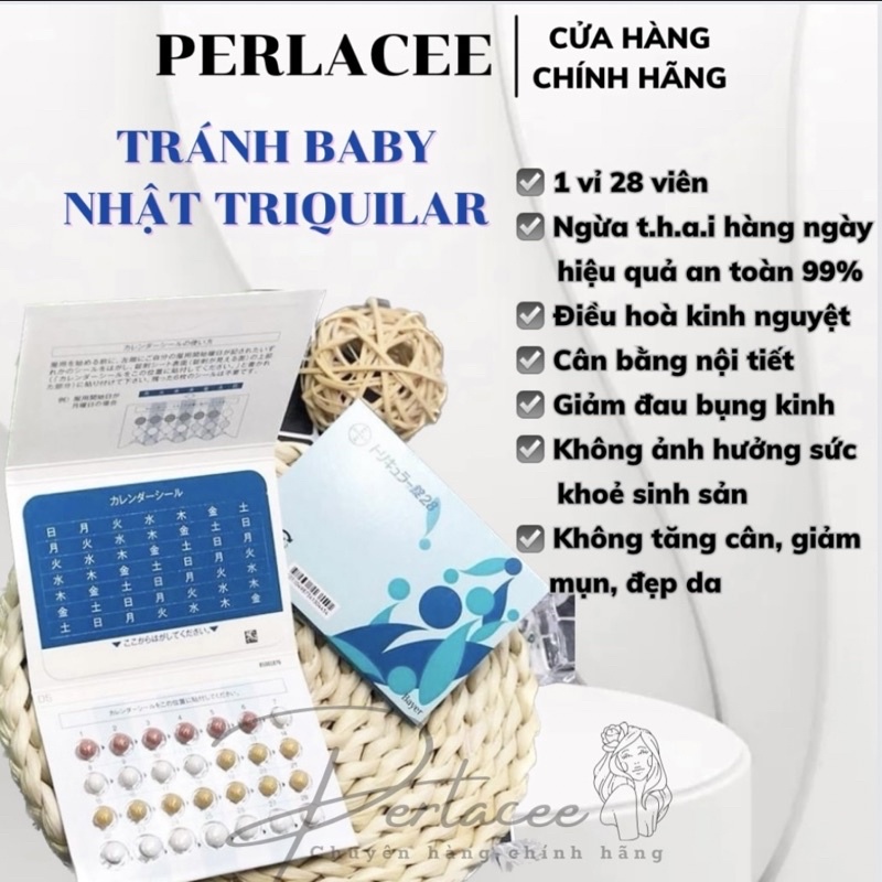 Tranh baby Nhật Triquilar 28 viên tháng