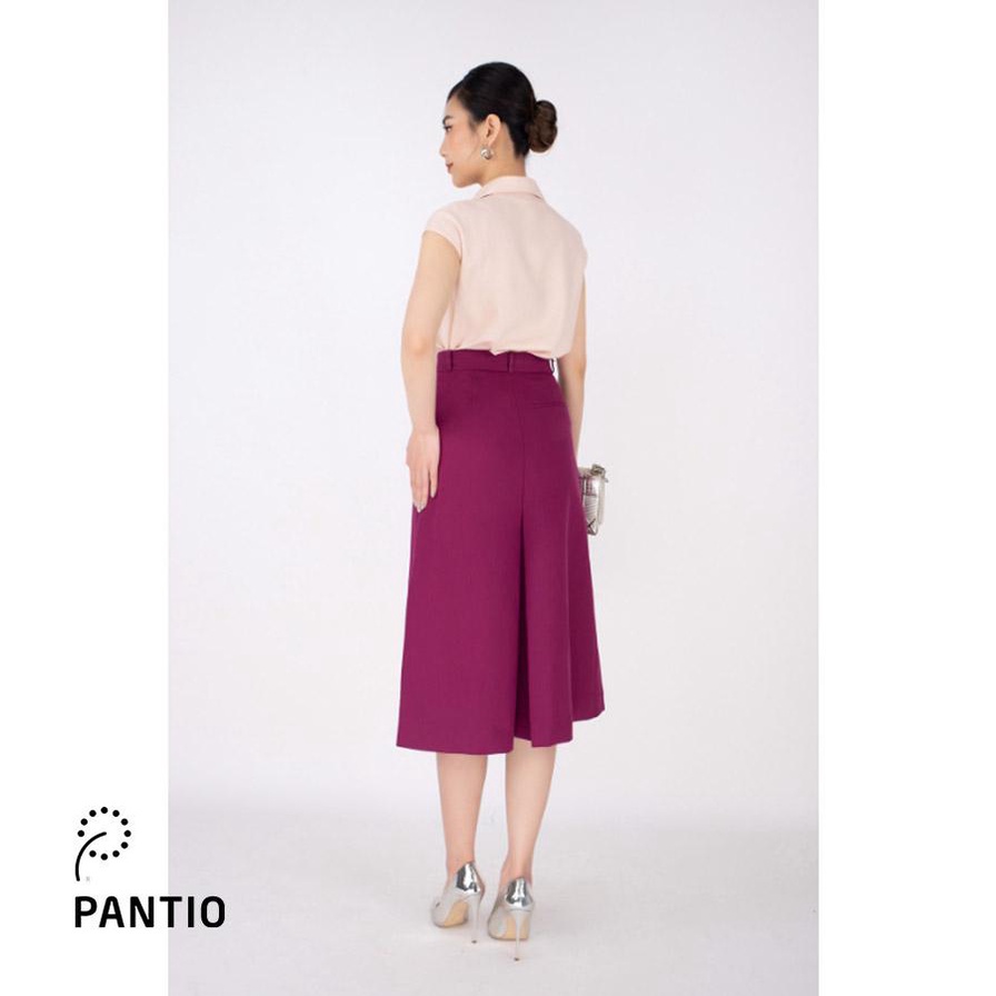 FJD7925 - Chân váy dáng A dài chất liệu thô dày giả quần - PANTIO