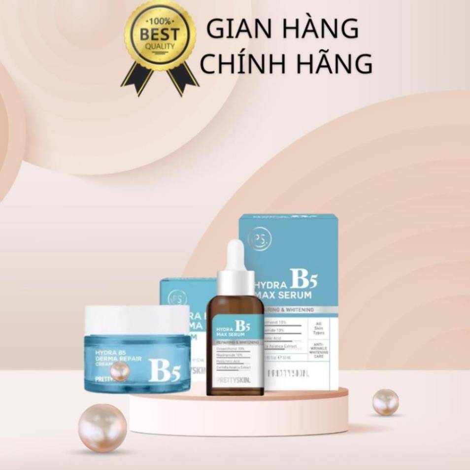 Combo Kem Dưỡng Trắng + Serum phục hồi dưỡng Nhà Hydra Max