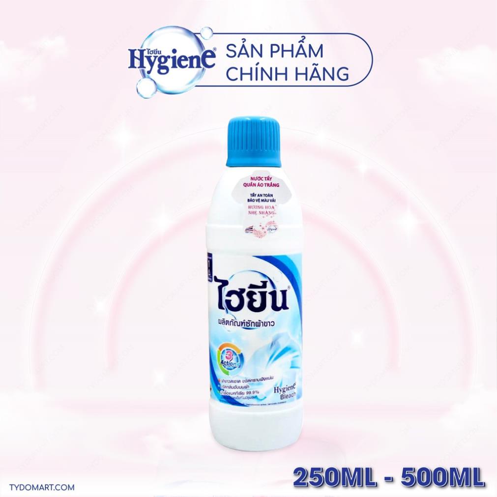 Nước Tẩy Quần Áo Trắng Hygiene Thái Lan Lấy Lại Màu Vải Trắng Tinh