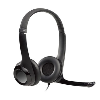 Tai nghe logitech h390 chống ồn, có đầu cắm usb, kèm micro - chính hãng bh 24 tháng.