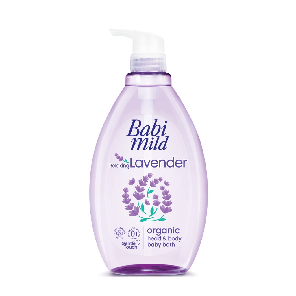 [Mới] Sữa Tắm Gội Trẻ Em Babi Mild Lavender 800ML - 101226637