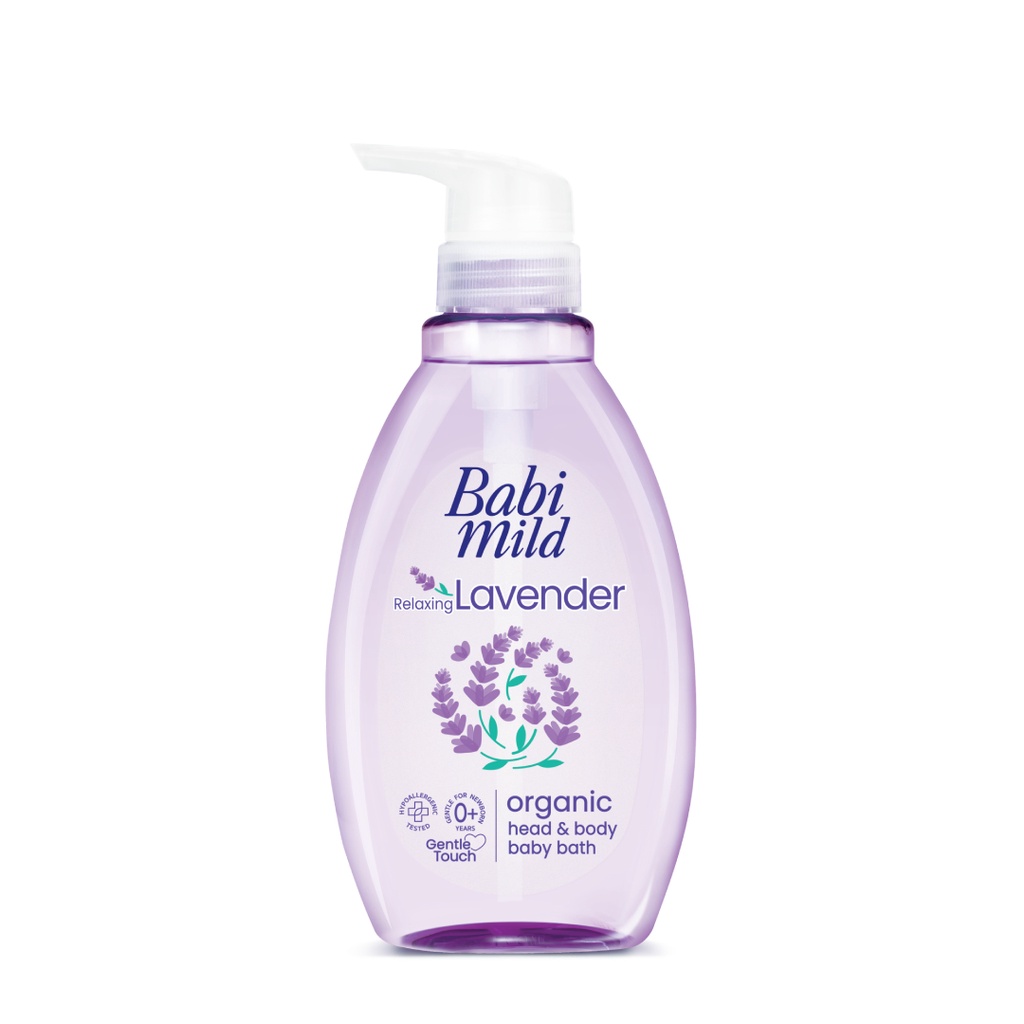 [Mới] Sữa Tắm Gội Trẻ Em Babi Mild Lavender 380ML - 101226638