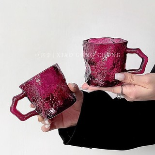 Ly thủy tinh uống cà phê có tay cầm tiện dụng