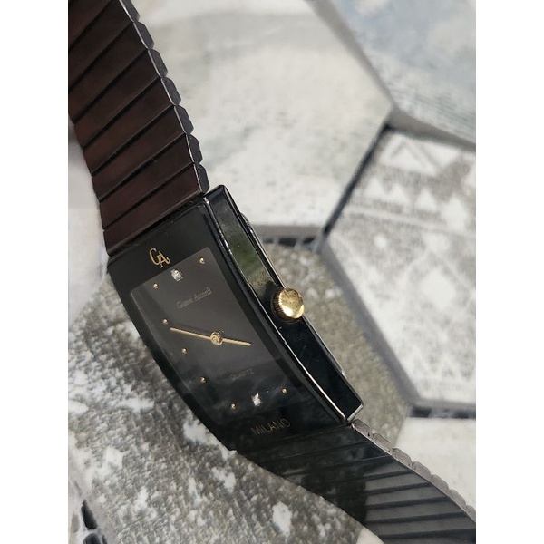 ĐỒNG HỒ SI NHẬT DÂY ĐEN UNISEX - THƯƠNG HIỆU GIANNI ACCARDI MILANO