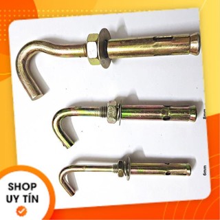 Nở sắt móc,tắc kê móc sắt phi 6 8 10mm
