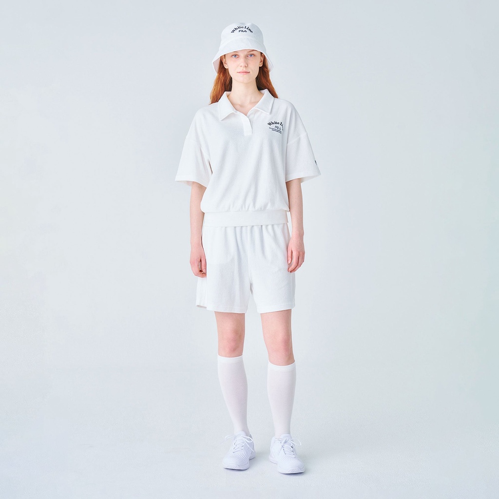 Quần ngắn thời trang nữ Fila Lady Tennis Life Terry Pants - FS2TRF2373F-OWH