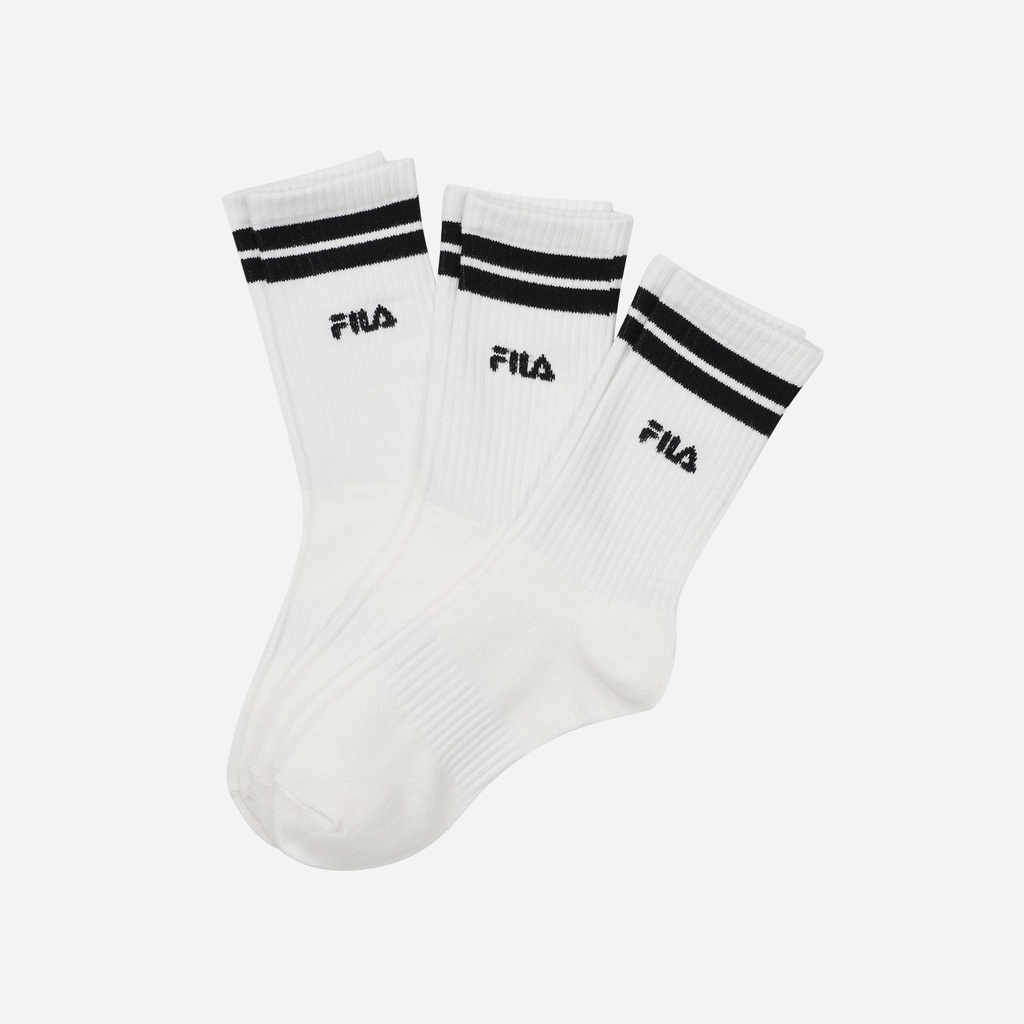 Vớ thể thao unisex Fila - FS3SCF5356X-OWH