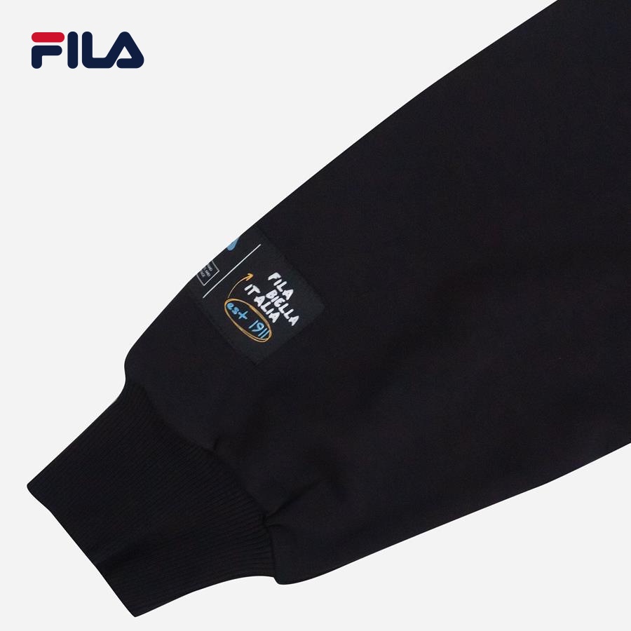 Áo khoác thời trang unisex Fila KNIT JACKET - FW2JKE3096X-BLK