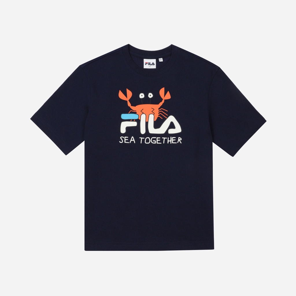 Áo thun tay ngắn thời trang trẻ em Fila Marine Fila Sea Together - FK2RSF2301X-DID