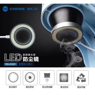 Đèn kính hiển vi sunshine ss-033c có kính chống khói, bụi