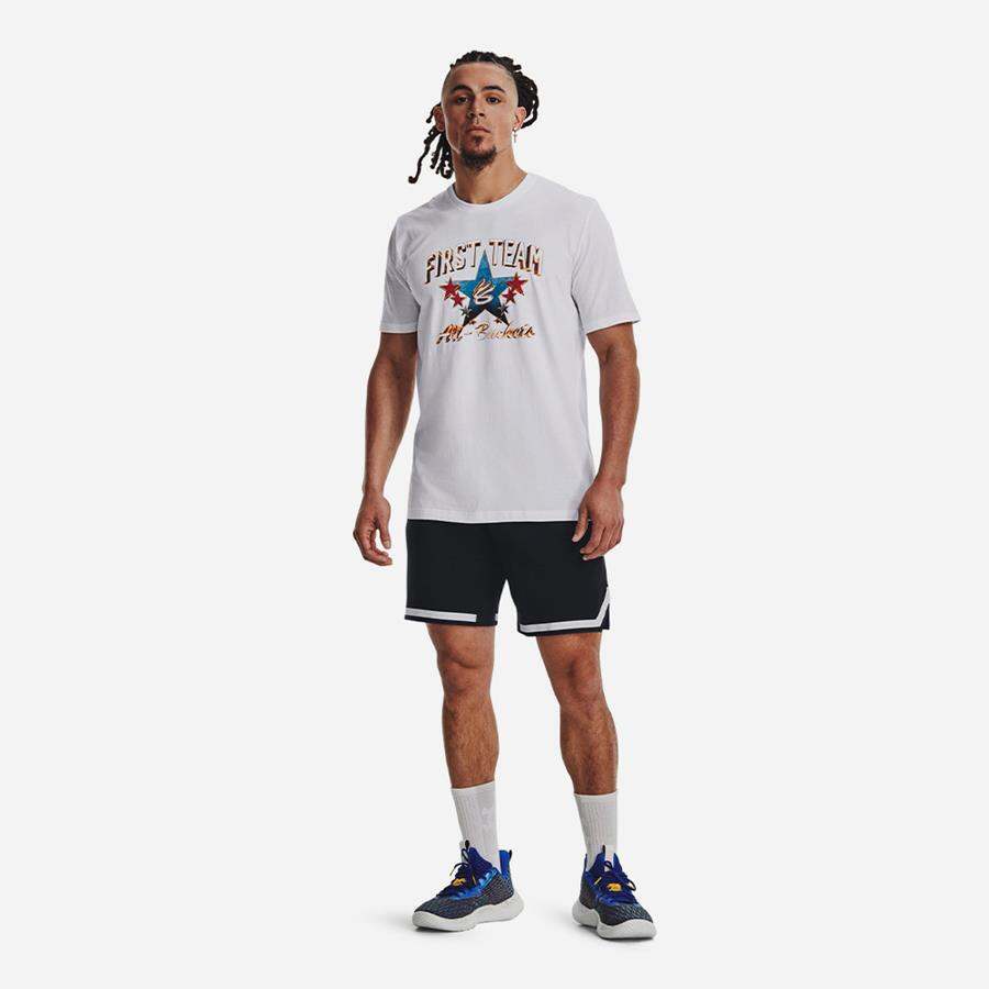 Áo thun thể thao nam Under Armour Curry All Star Game - 1376802-100