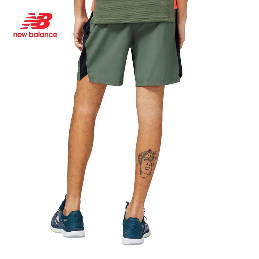 Quần ngắn thể thao nam New Balance RUNNING SHORTS M DEEPOLIV - MS23246DON