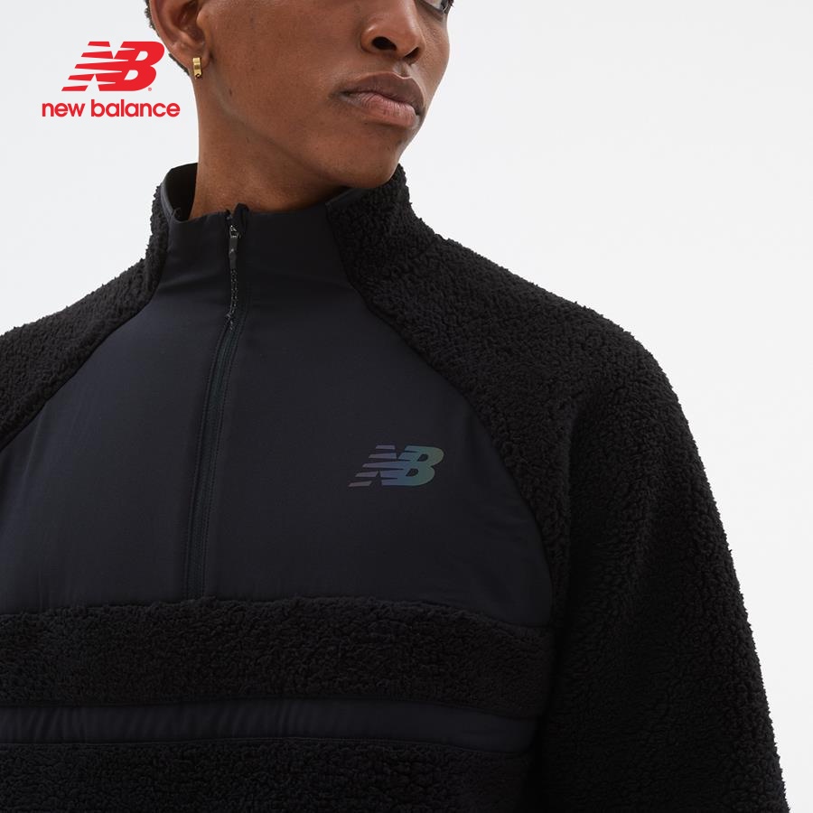 Áo thun tay dài thể thao nam New Balance LONG SLEEVES BLACK - MT23285BK