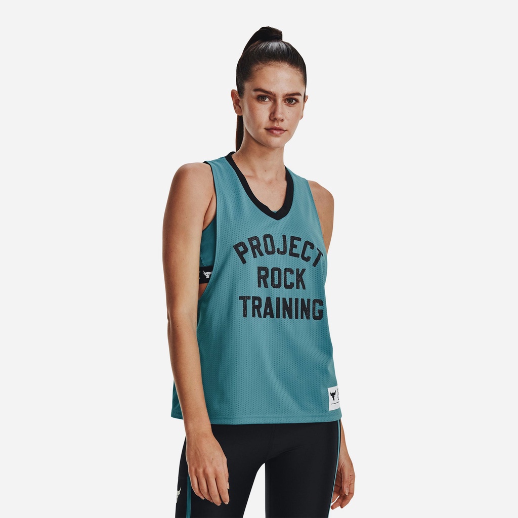 Áo ba lỗ thể thao nữ Under Armour The Rock - 1377459-433