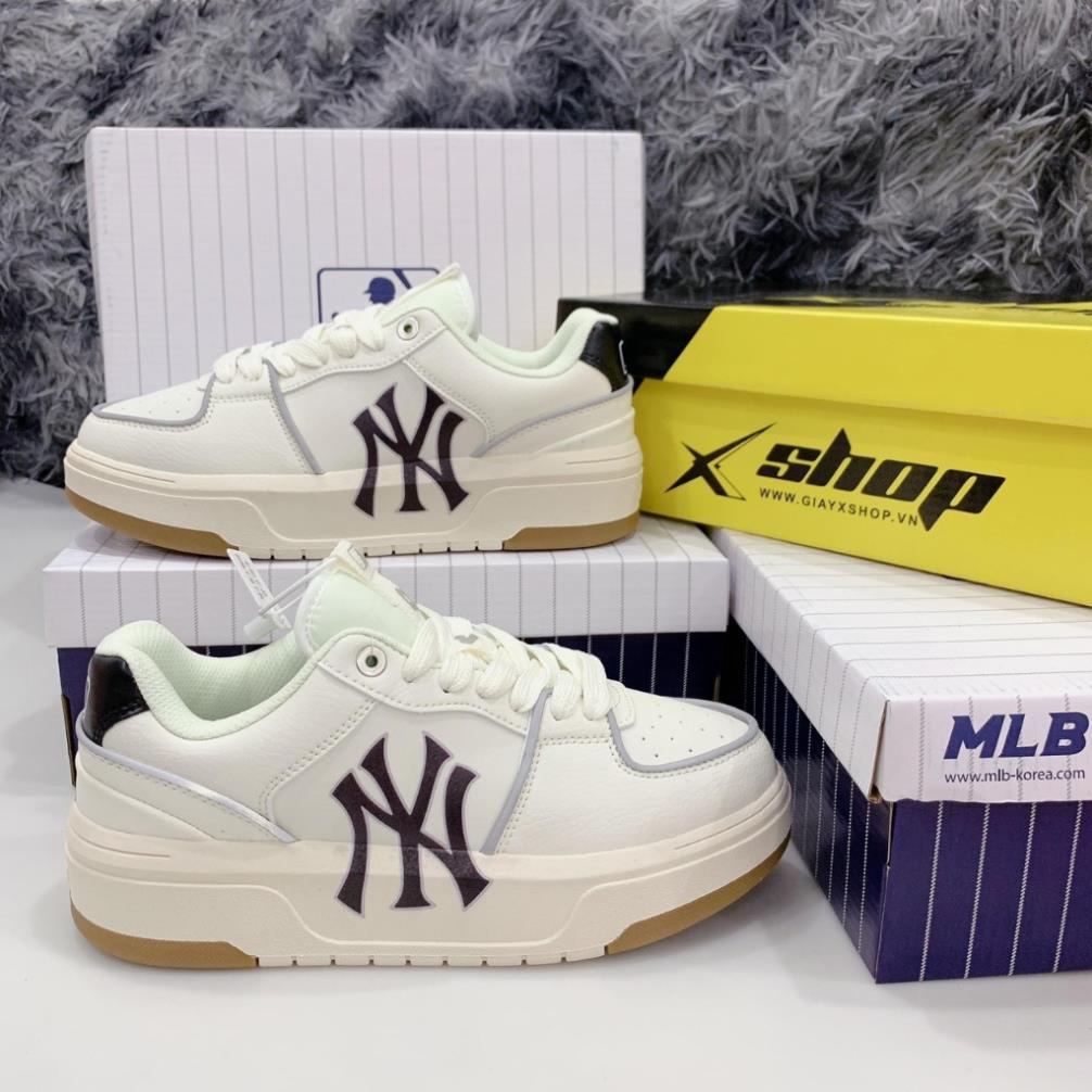 Giày MBB Nam Nữ, Giày MLB Chunky họa tiết dán 3 màu độn đế hàng cao cấp Dành cho nam nữ