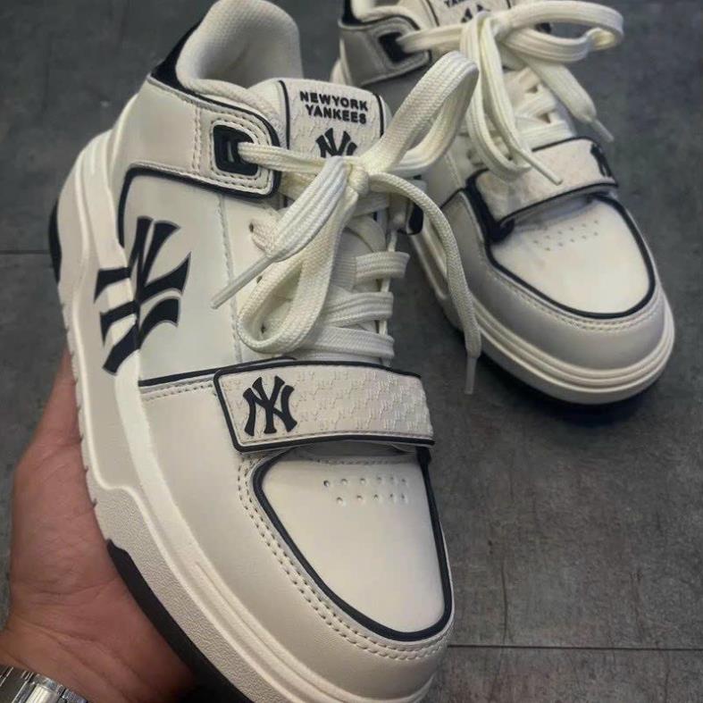 Giày MBB Nam Nữ, Giày MLB Chunky họa tiết dán 3 màu độn đế hàng cao cấp Dành cho nam nữ