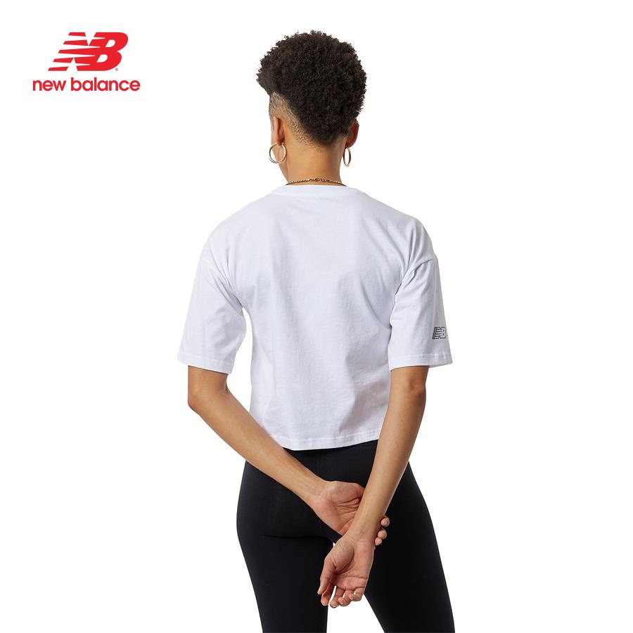Áo thun thời trang nữ New Balance APP T-SHIRT W WHITE - AWT23513WT