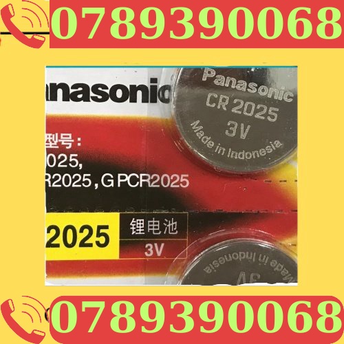 Vỉ 2 Viên Pin nút CR2032 PANASONIC Lithium  3V  , Pin cúc Panasonic CR2032  Lithium