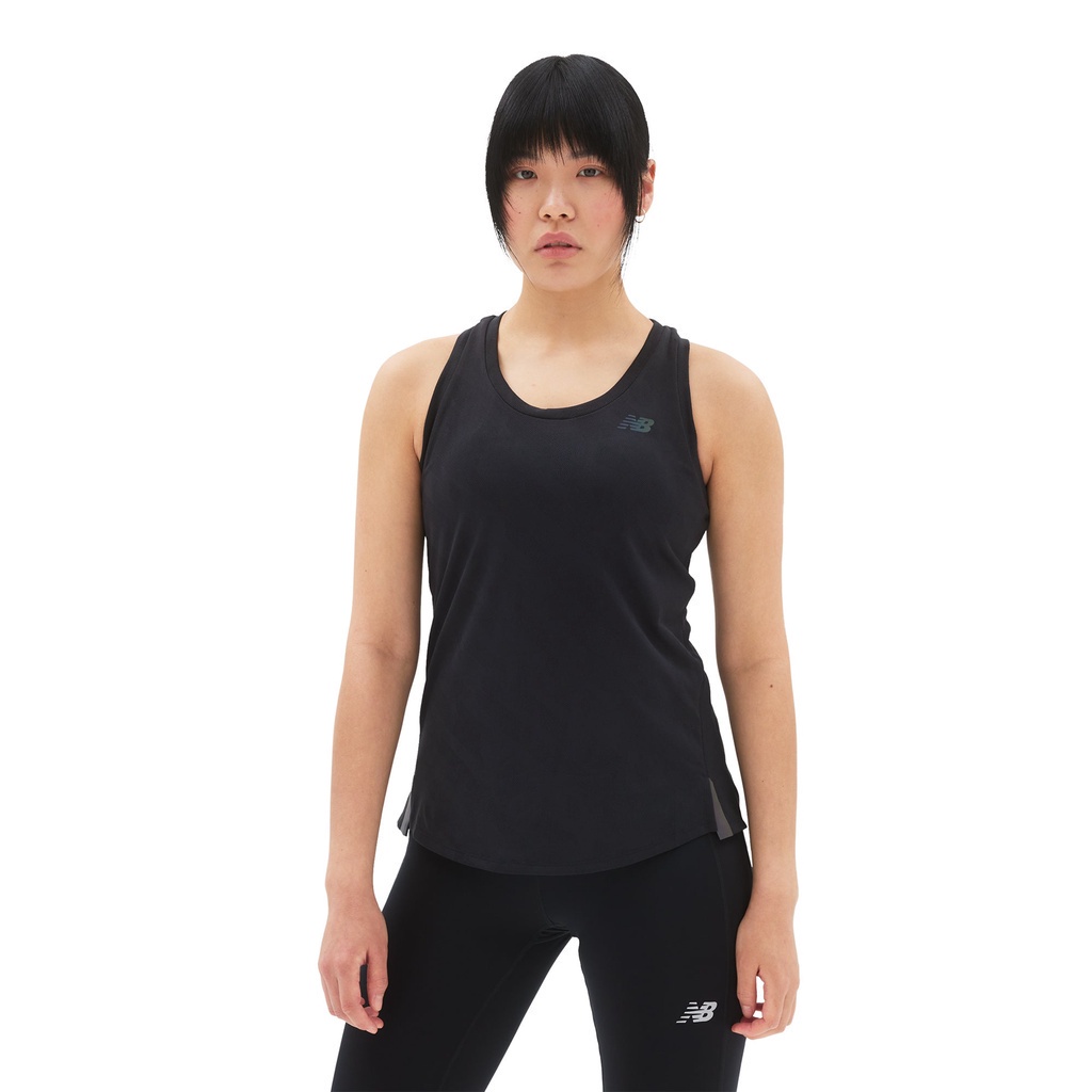 Áo ba lỗ thể thao nữ New Balance APP RUNNING TANK W BLACK - WT23280BK