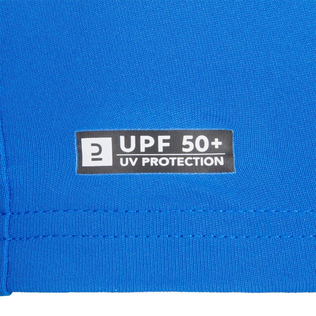 Áo thun dài tay lướt sóng chống tia UV cho trẻ em - Xanh dương DECATHLON mã 8611613