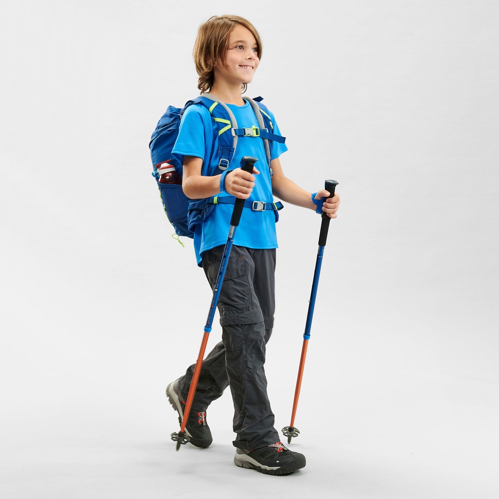 Áo thun leo núi dã ngoại MH500 cho trẻ từ 7-15 tuổi - Xanh dương QUECHUA mã 8528653