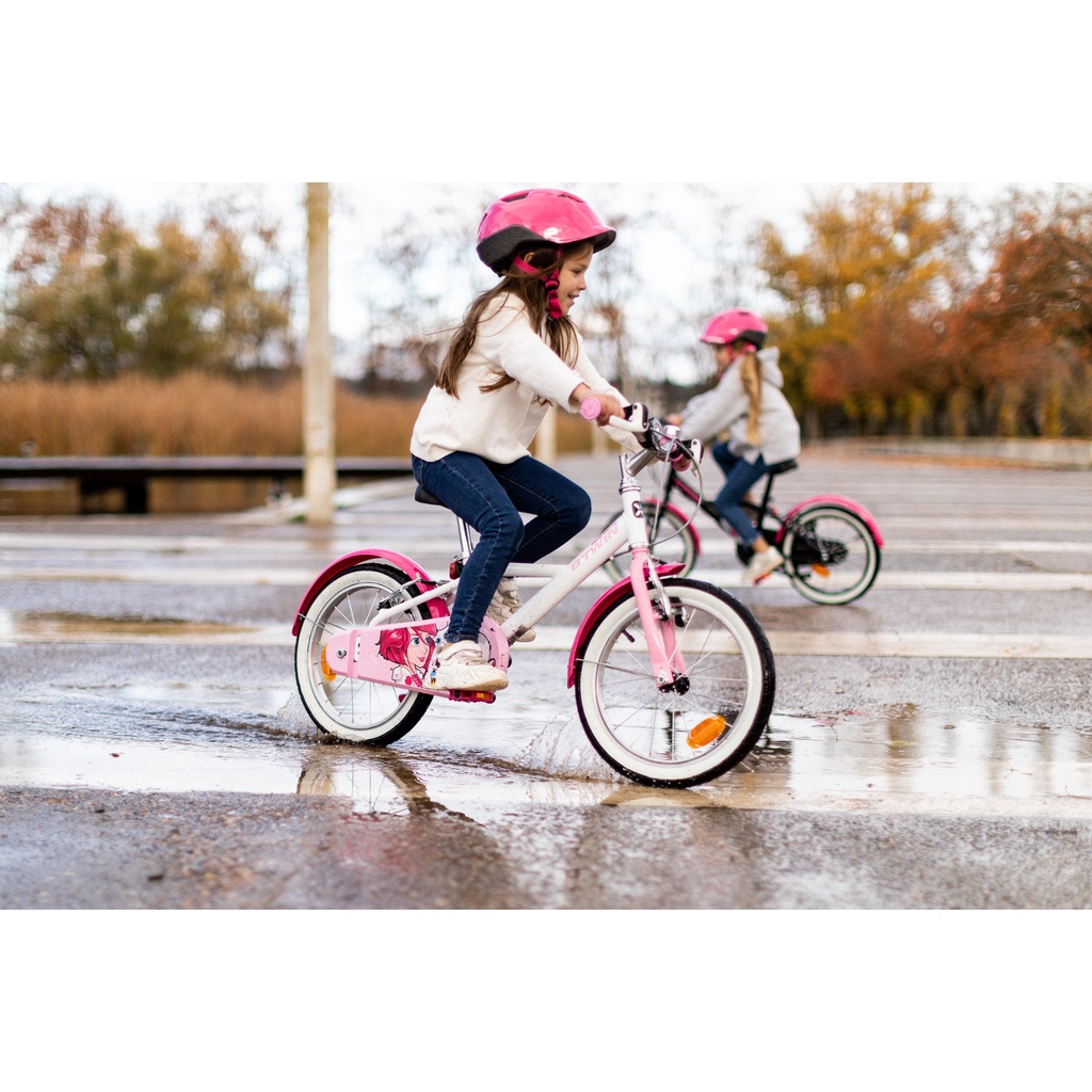 Xe đạp 16 inch 500 cho trẻ em (4-6 tuổi) Hình cô bác sĩ DECATHLON BTWIN mã 8391524