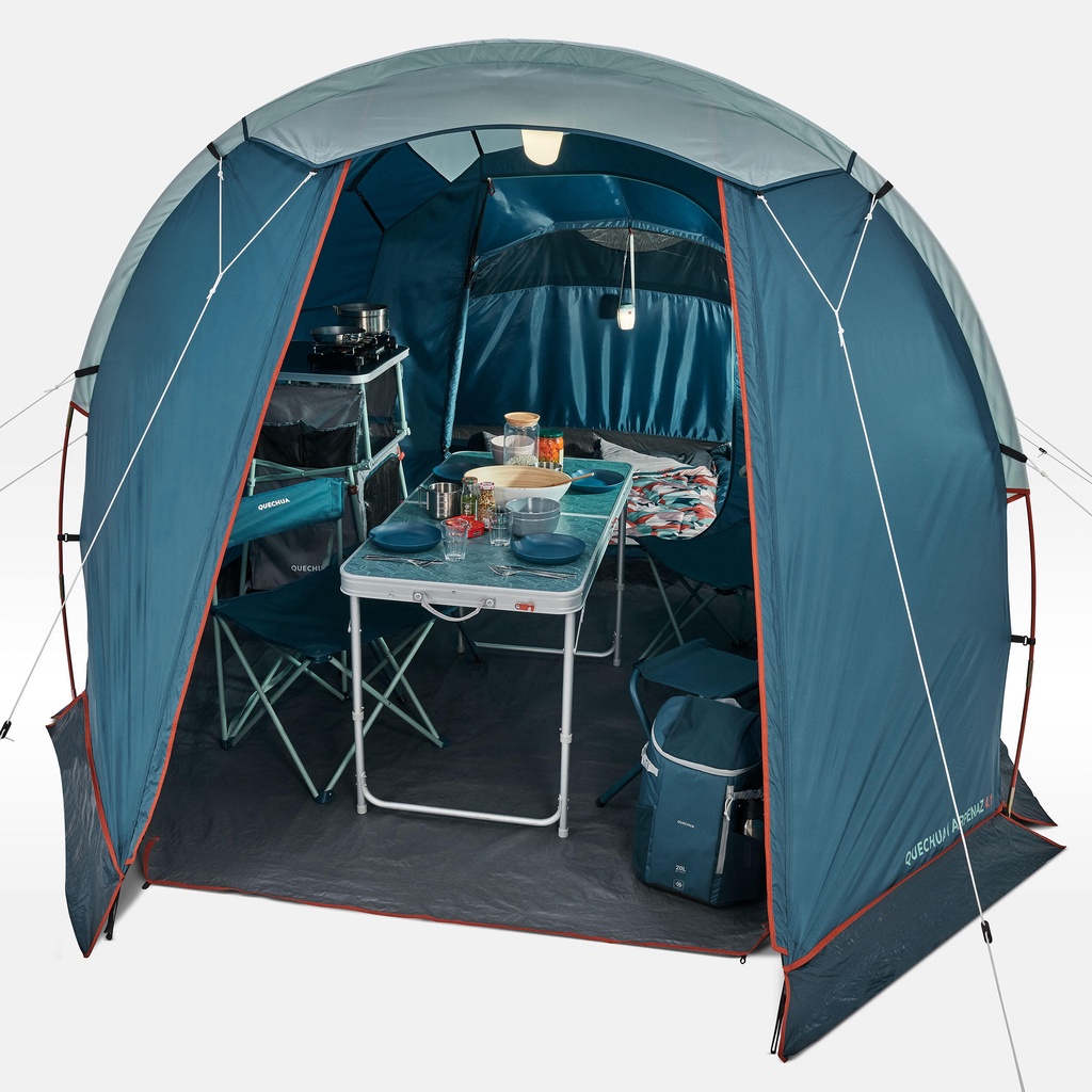 Lều cắm trại Arpenaz 4.1 1 buồng ngủ cho 4 người DECATHLON QUECHUA mã 8648383