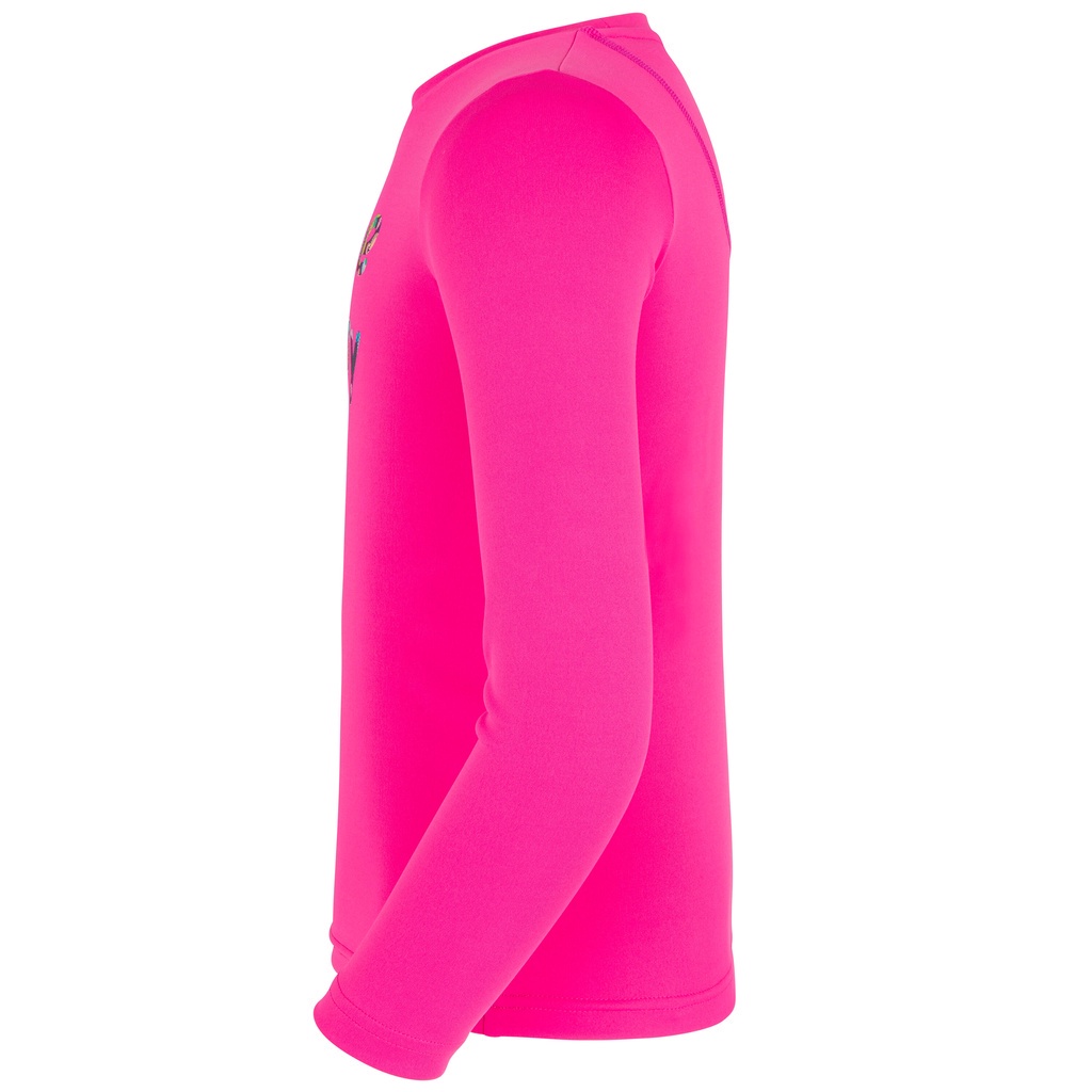 Áo thun dài tay lướt sóng chống tia UV cho trẻ em - Hồng DECATHLON mã 8611615