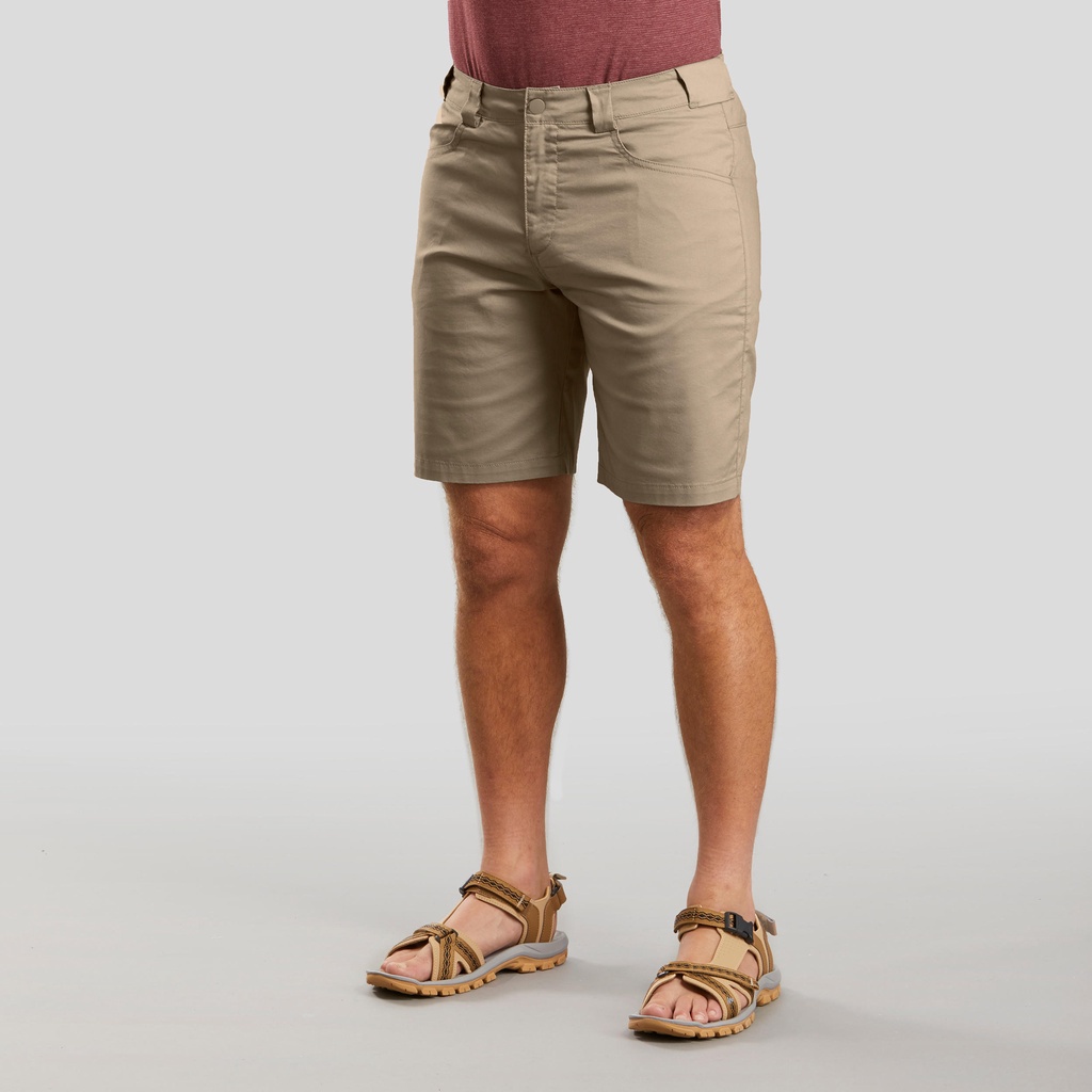 Quần short đi bộ vùng đồng bằng NH100 Fresh cho nam DECATHLON QUECHUA mã 8549756