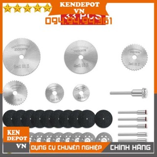 Phụ kiện máy khoan mài cắt mini - bộ lưỡi cưa cắt tròn gắn máy khoan mài cắt cầm tay dcg