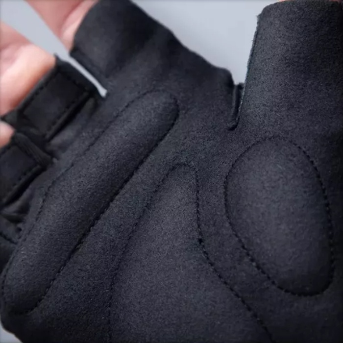 Găng tay đạp xe đường trường và dã ngoại 100 Đen DECATHLON TRIBAN mã 8542976