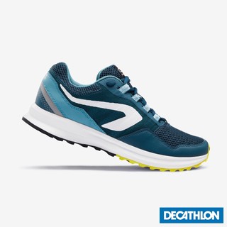 Giày thể thao cho nam DECATHLON kalenji run active màu xanh lá cây