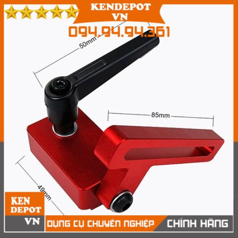 Cữ Chặn Cắt Gỗ Cho Máy Phay Máy Cưa Bàn ( Không gồm thanh ray trượt nhôm ) DCG