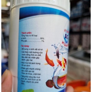 Men vi sinh dạng bột Ag cho hồ cá Koi