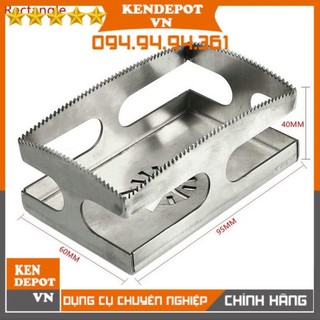 Bộ Khoét lỗ tường máy cắt rung cầm tay lưỡi cắt vuông dụng cụ điện lắp đế âm tường thạch cao DCG