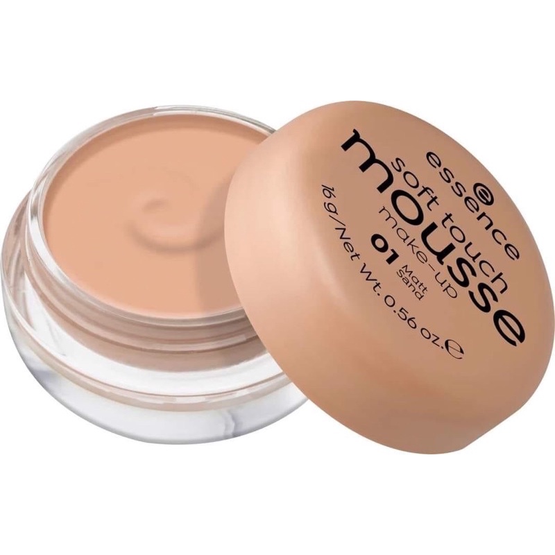 Phấn Tươi Essence Soft Touch Mousse 01 Matt Sand