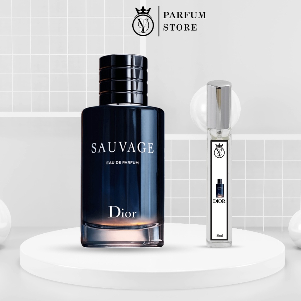 Nước hoa nam cao cấp Dior SAUVAGE EDT thơm lâu nam tính mạnh mẽ cuốn hút mẫu thử 10ml