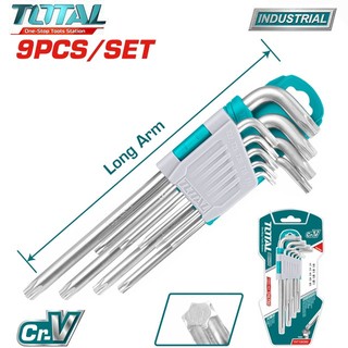 Bộ 9 chìa lục giác bông t10 - t50 total tht106392/tht106391 cbqs