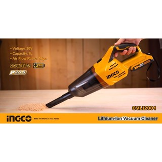Máy hút bụi dùng pin ingco 20v cvli2001 cbqs