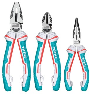 Bộ 3 cây kềm răng , cắt , nhọn đa năng cao cấp total tht2k0301s cbqs