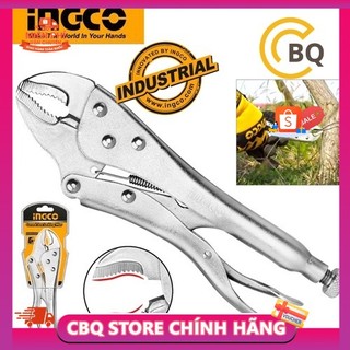 Kìm bấm khoá cứng 7'' / 10'' ingco kềm bấm khóa thép cr-v siêu cứng chống rỉ sét hcjlw0207 hcjlw0210 cbqs