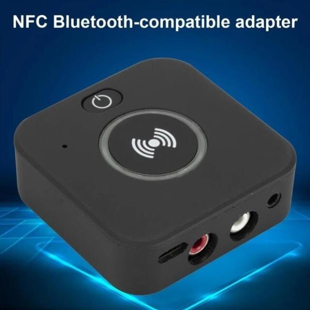 Bộ thiết bị thu bluetooth 5.0 nhận âm thanh không dây NFC H16 phát cho loa amly loa xe hơi